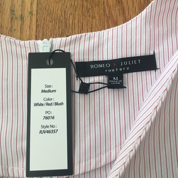 NWT Romeo and Juliet Couture top. - Picture 5 of 5